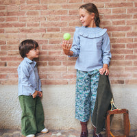 PANTALÓN OLLIE PANA VERDE