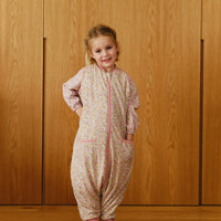 PIJAMA MANTA Y CALCETINES ANTIDESLIZANTES - SPRING GARDEN