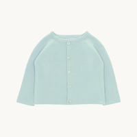 CÁRDIGAN PUNTO - VERDE AGUA