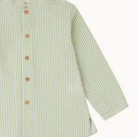 CAMISA MAO RAYAS VERDE