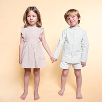 CAMISA MAO RAYAS VERDE