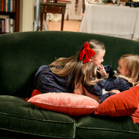 LAZO XL TERCIOPELO - ROJO