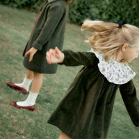 VESTIDO OLIMPIA TERCIOPELO LODEN