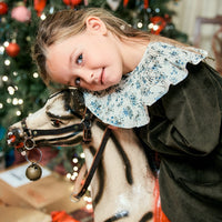 VESTIDO OLIMPIA TERCIOPELO LODEN