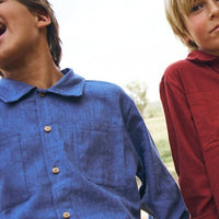 CAMISA AZUL ESPIGA DENIM