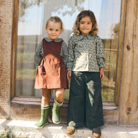 BLUSA BEBÉ RAYAS VERDE KAKI