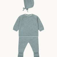 CONJUNTO PUNTO - VERDE CLARO