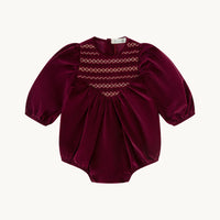 PELELE VITTORIA TERCIOPELO BORGOÑA