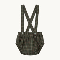 CULOTTE CON TIRANTES VICHY VERDE CAZA