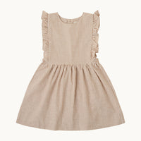 VESTIDO COCO RAYAS TOFFEE