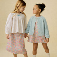 CÁRDIGAN PUNTO - VERDE AGUA