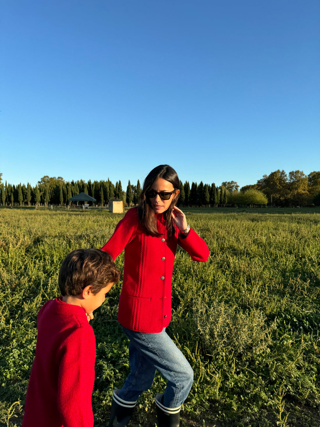 CHAQUETA AUSTRIACA ROJA