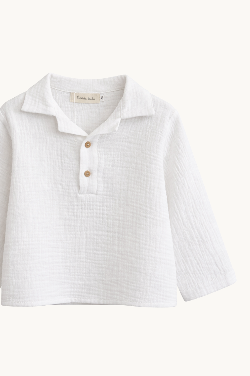 CAMISA NOAH BAMBULA BLANCO