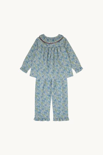 PIJAMA NAVIDAD FLORES ORGANIC COTTON