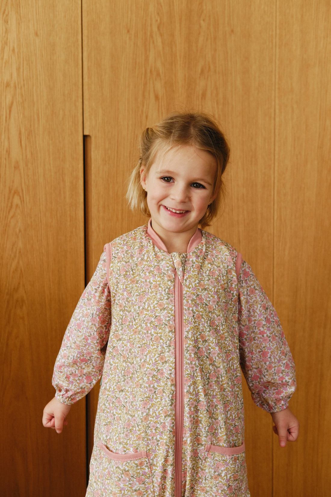 PIJAMA MANTA Y CALCETINES ANTIDESLIZANTES - SPRING GARDEN