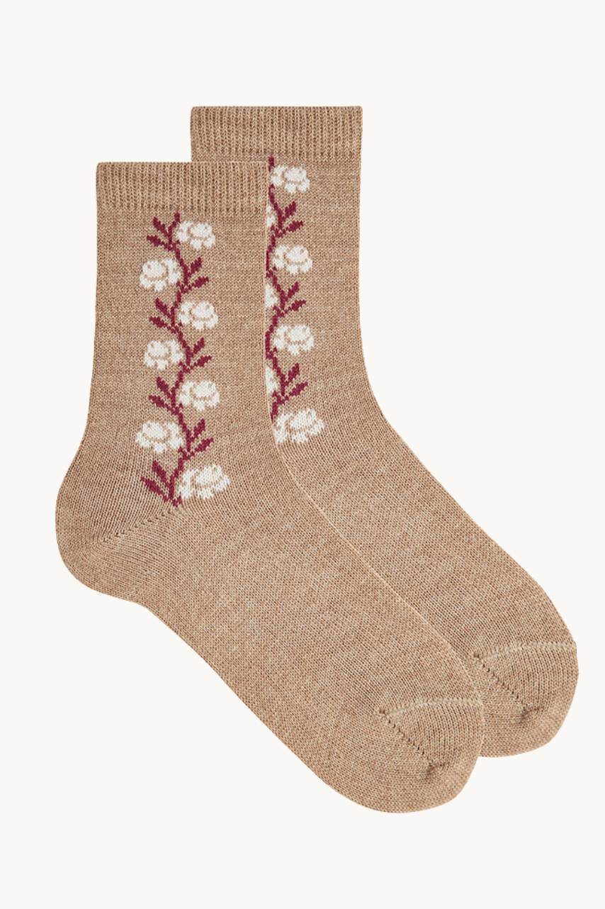 CALCETÍN CORTO CENEFA - BISCUIT