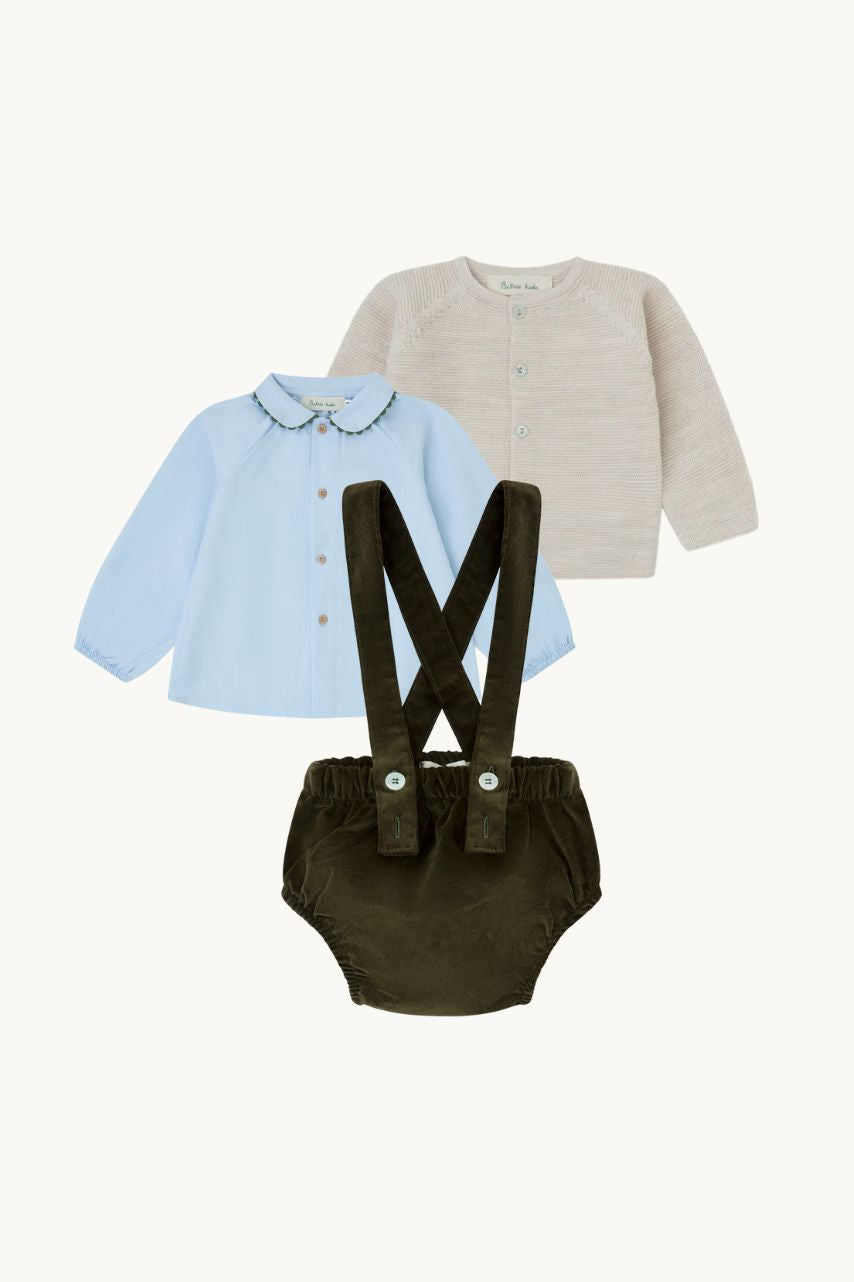 CULOTTE LUCA TERCIOPELO LODEN