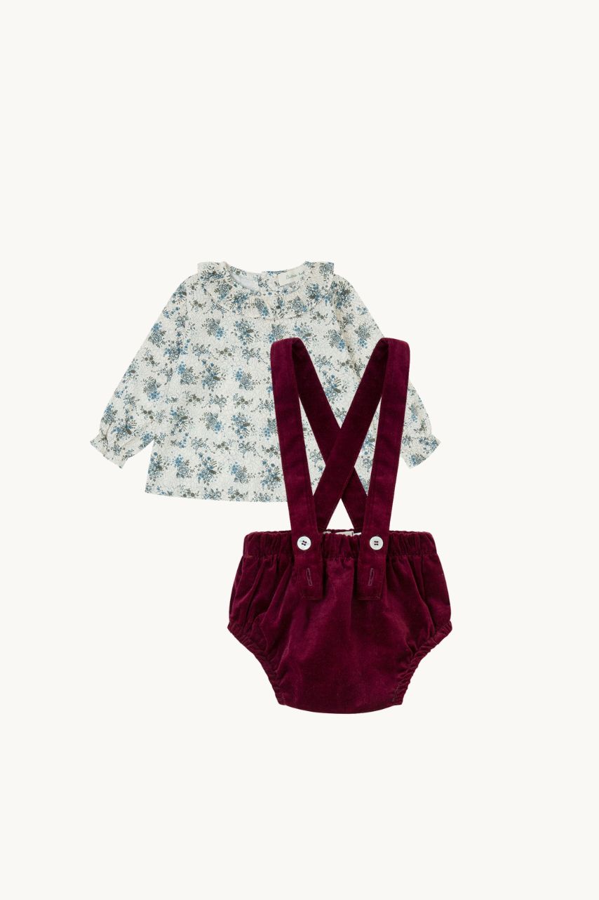 CULOTTE LUCA TERCIOPELO BORGOÑA