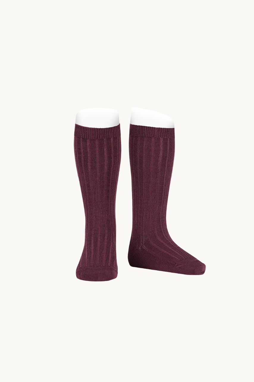 CALCETÍN ALTO CANALÉ - SYRAH