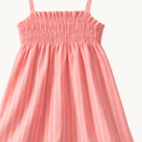 VESTIDO MIDI JULIETTE RAYA MELOCOTÓN