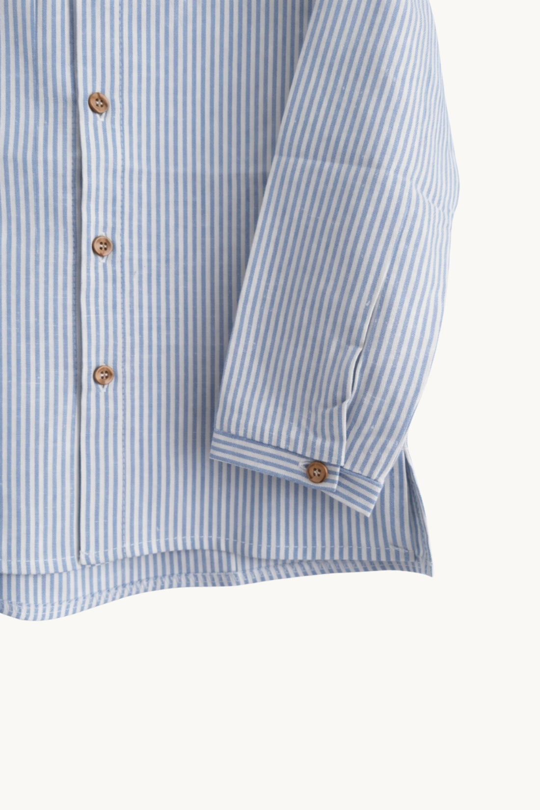 CAMISA LEO RAYAS AZUL