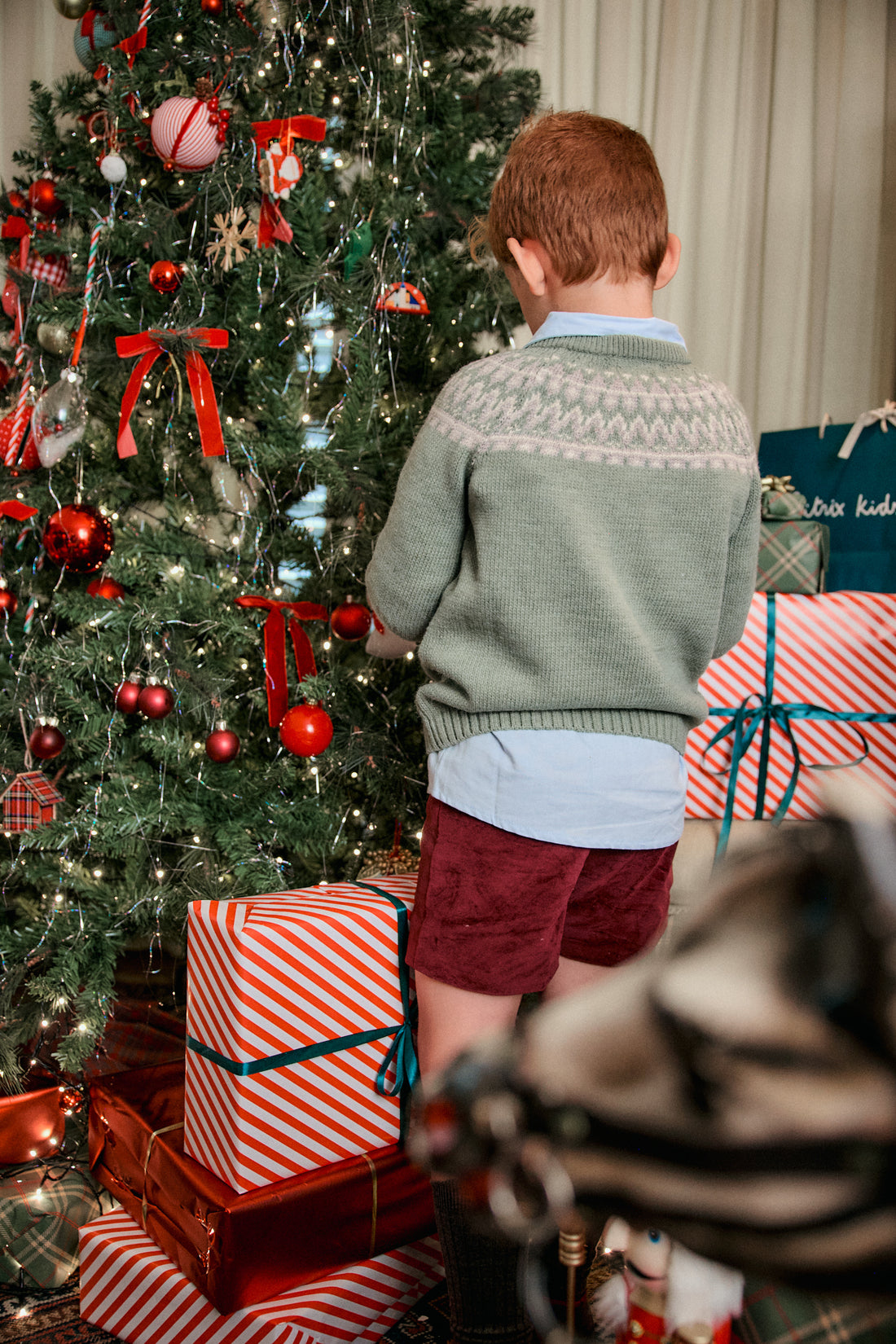 BERMUDA PETER TERCIOPELO BORGOÑA