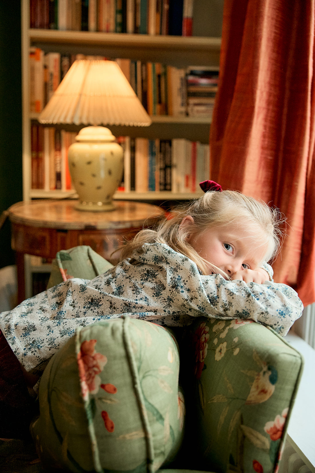 BLUSA GINEVRA FLOR NAVIDAD