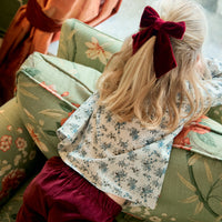 LAZO XL TERCIOPELO - BORGOÑA