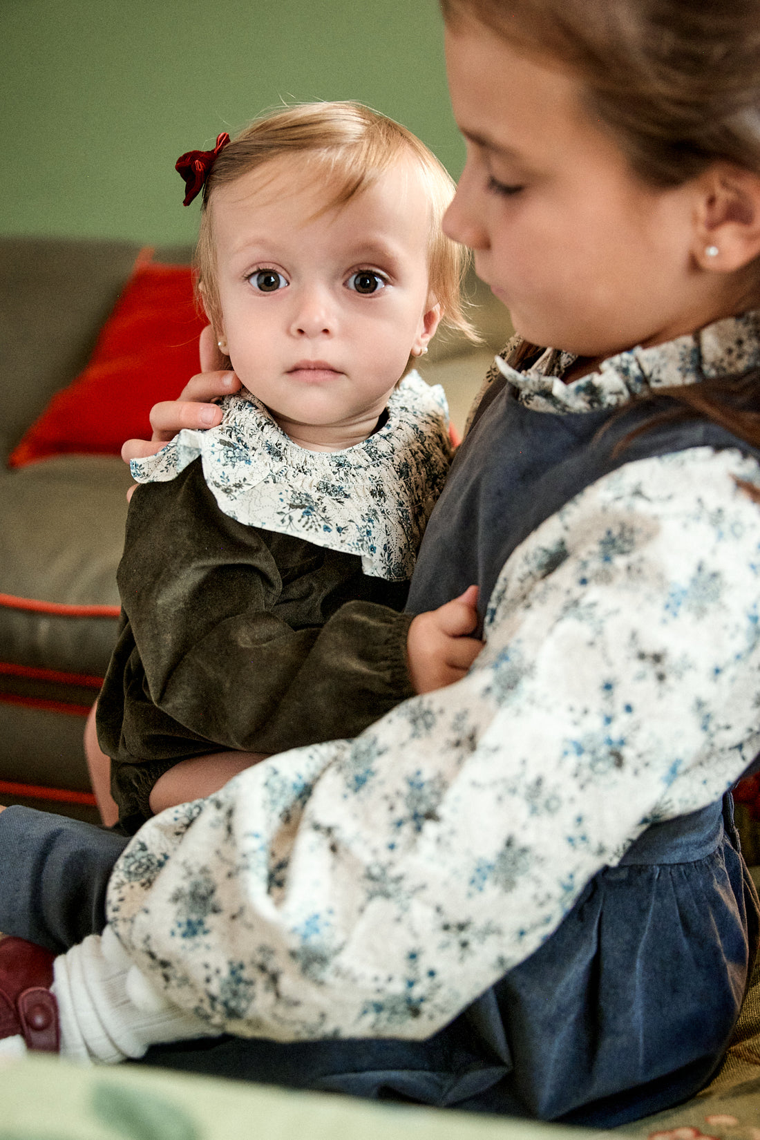 PELELE OLIMPIA TERCIOPELO LODEN