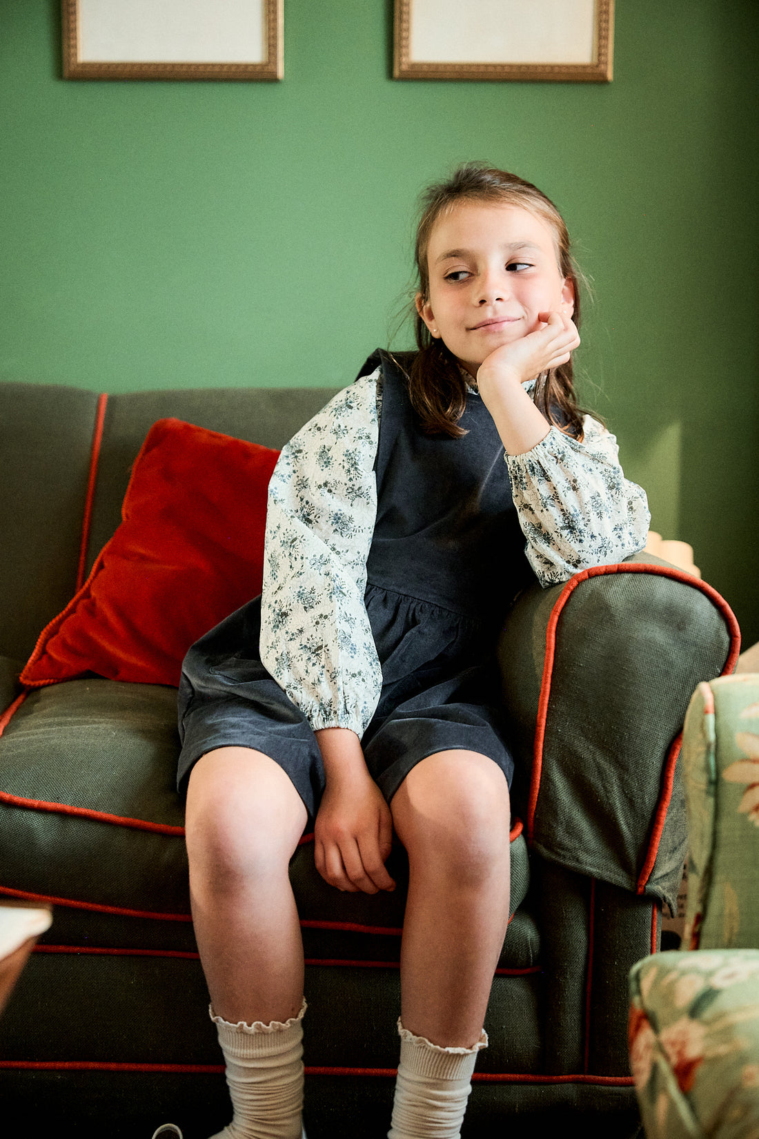 BLUSA GINEVRA FLOR NAVIDAD