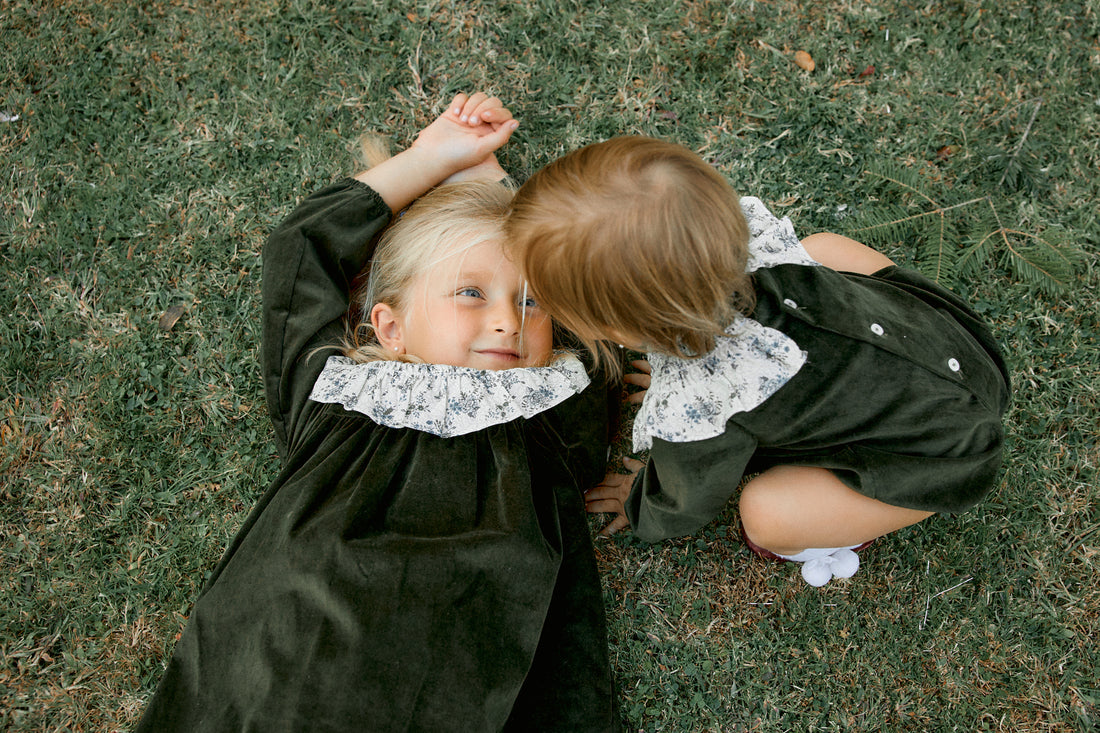 PELELE OLIMPIA TERCIOPELO LODEN