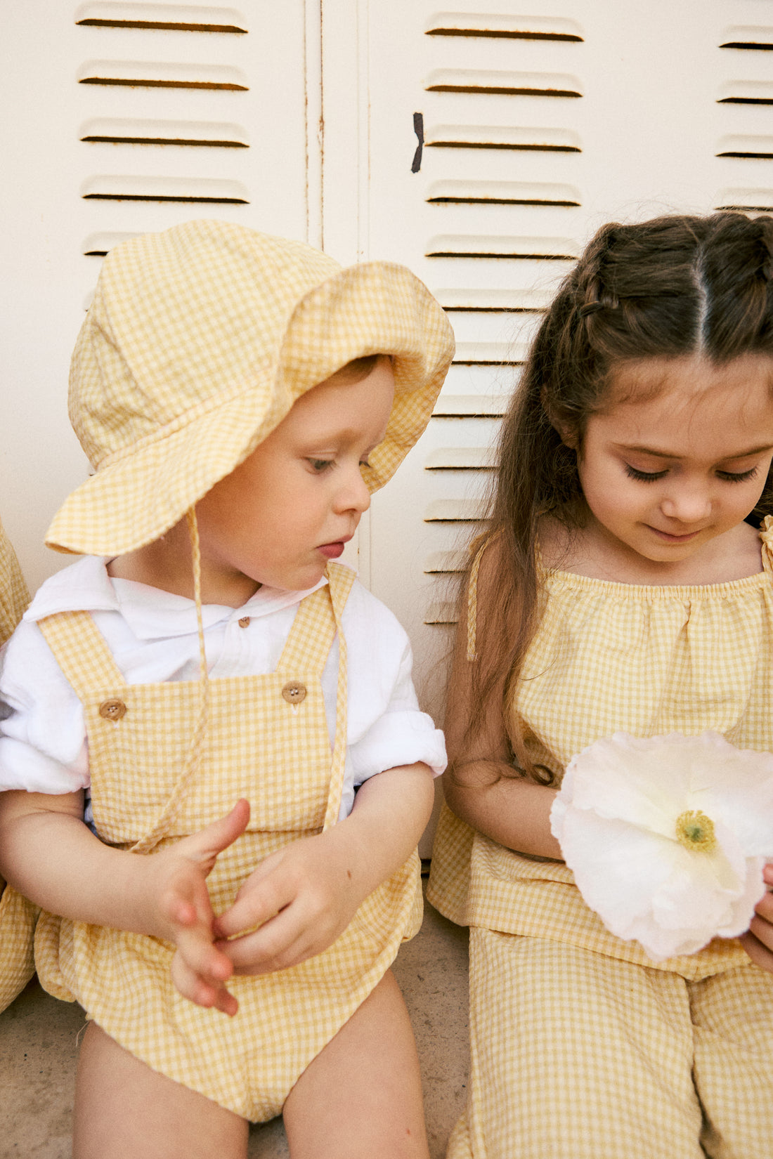 GORRO VICHY BUTTER Y FLOR