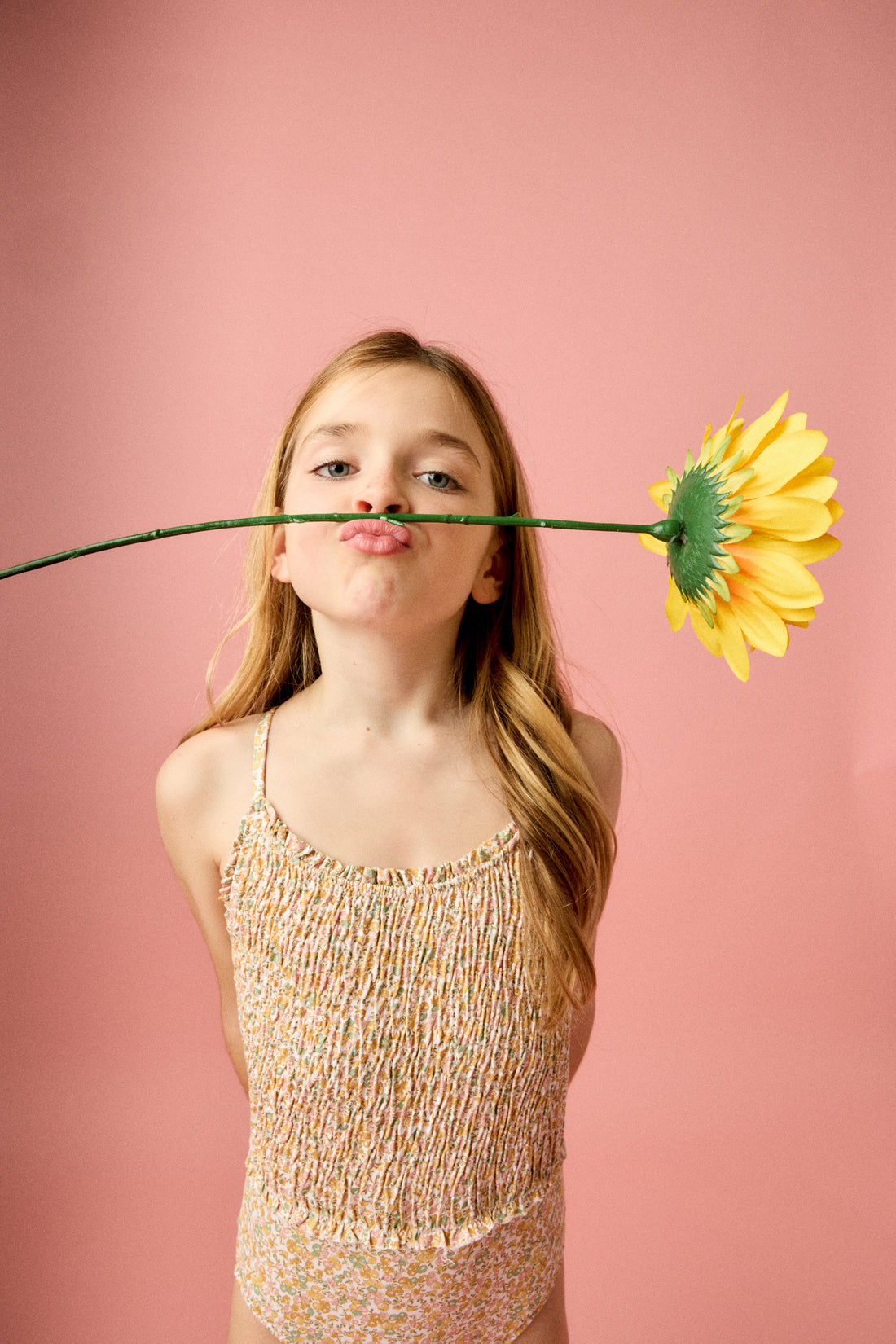 BAÑADOR NIÑA FLOR PROVENZA