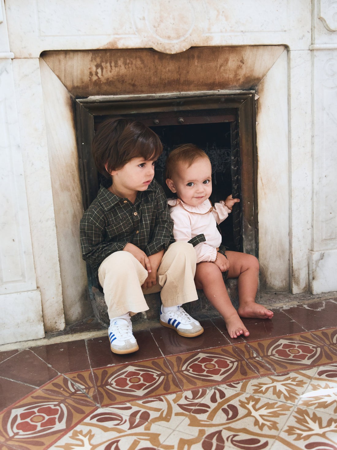 BLUSA BEBÉ ROSA EMPOLVADO