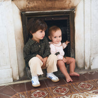 BLUSA BEBÉ ROSA EMPOLVADO