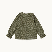 BLUSA LILY FLOR VERDE KAKI