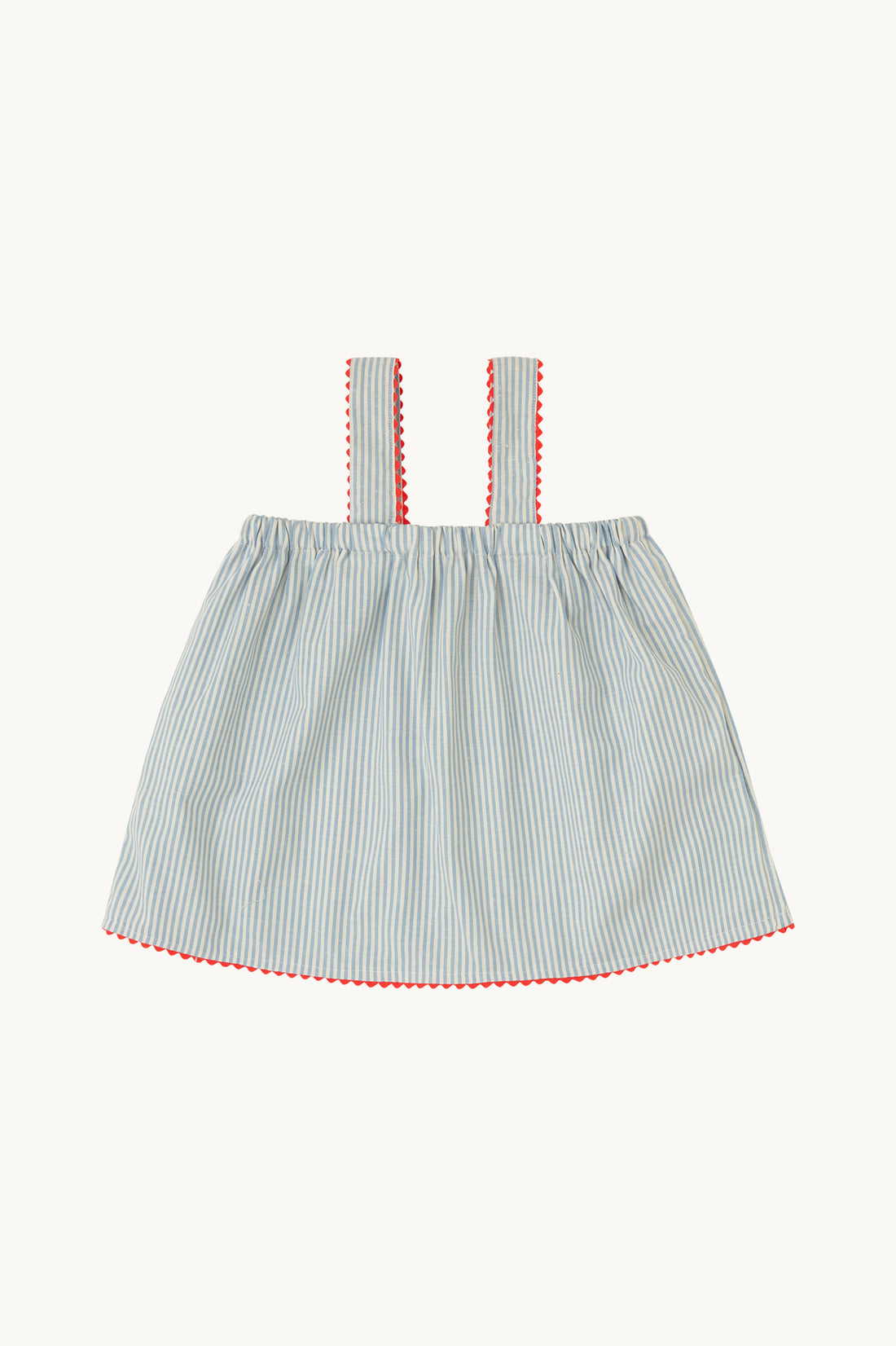 TOP CRETA RAYAS AZUL