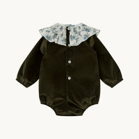 PELELE OLIMPIA TERCIOPELO LODEN