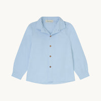 CAMISA OXFORD CELESTE