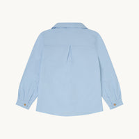 CAMISA OXFORD CELESTE