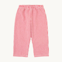 PANTALÓN BEBÉ VICHY ROJO