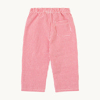 PANTALÓN BEBÉ VICHY ROJO