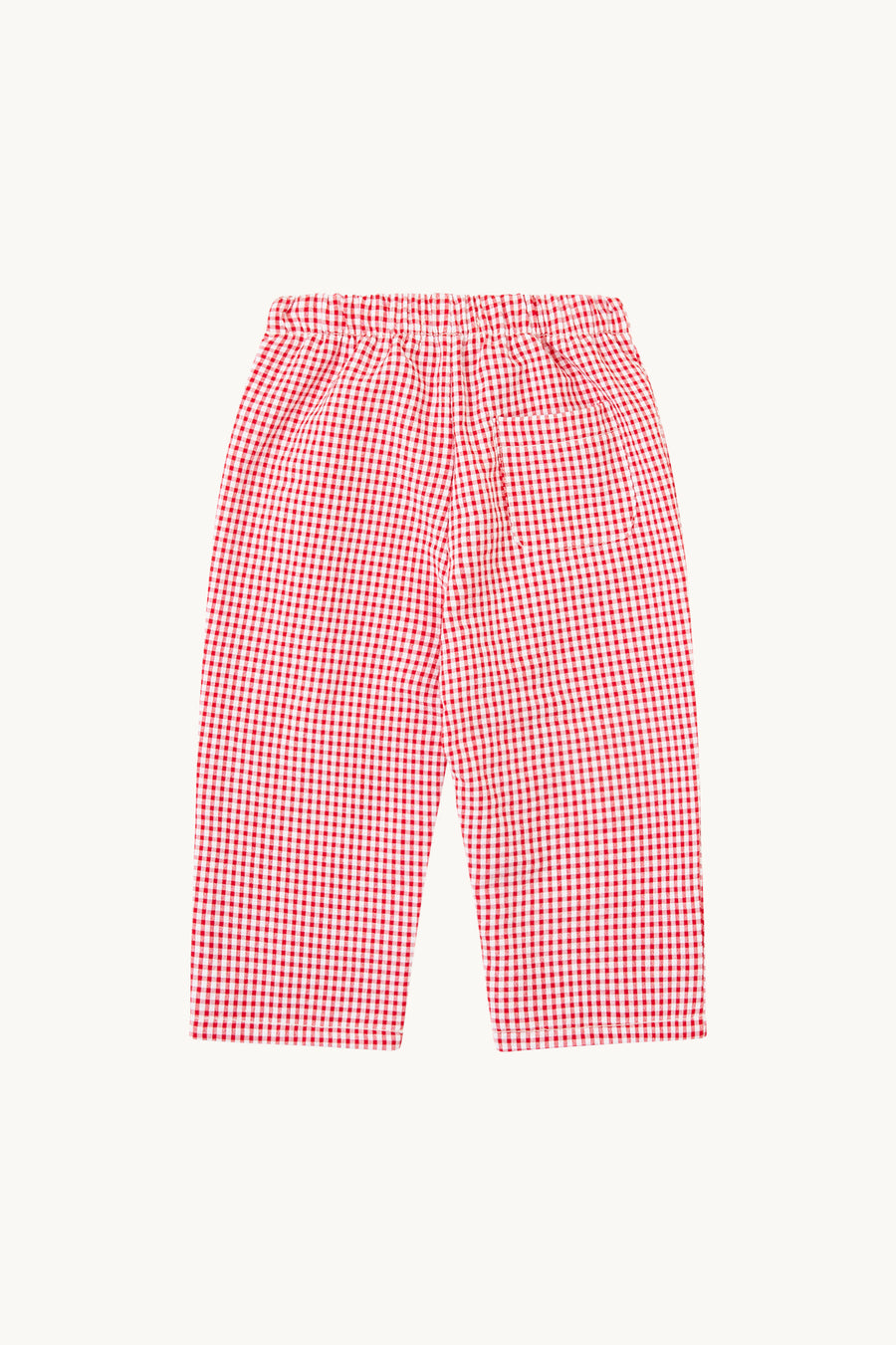 PANTALÓN BEBÉ VICHY ROJO