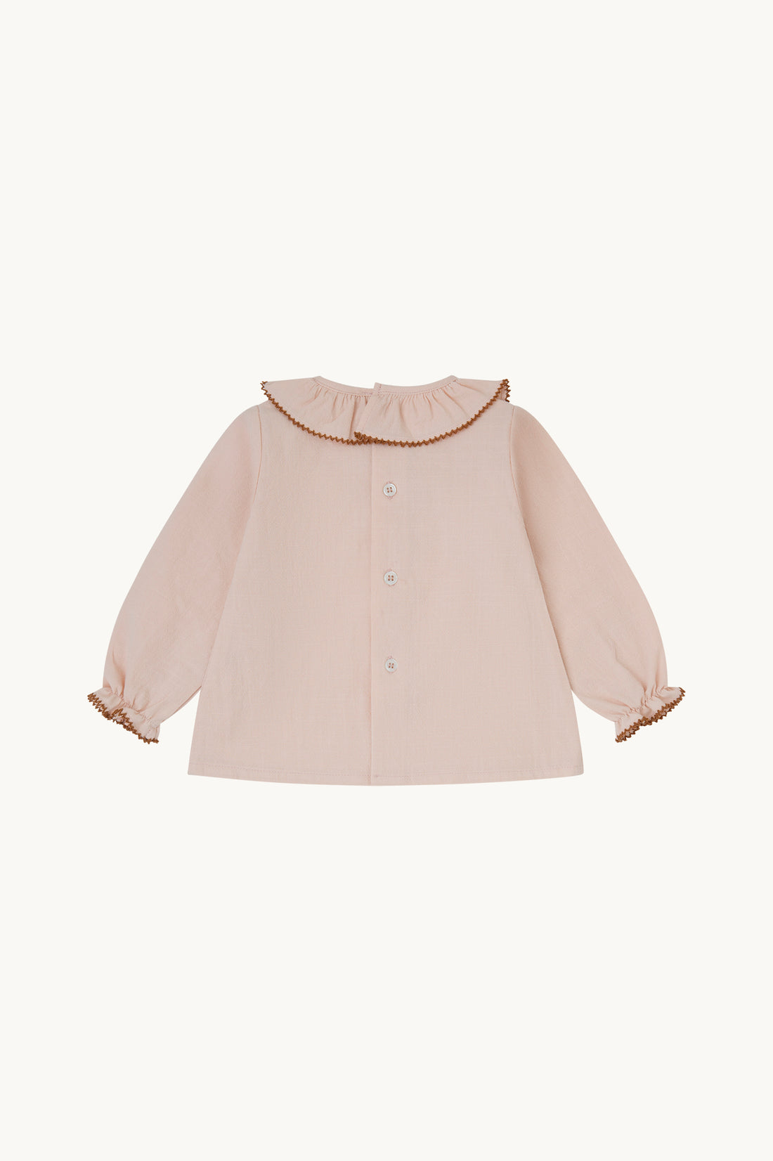 BLUSA BEBÉ ROSA EMPOLVADO
