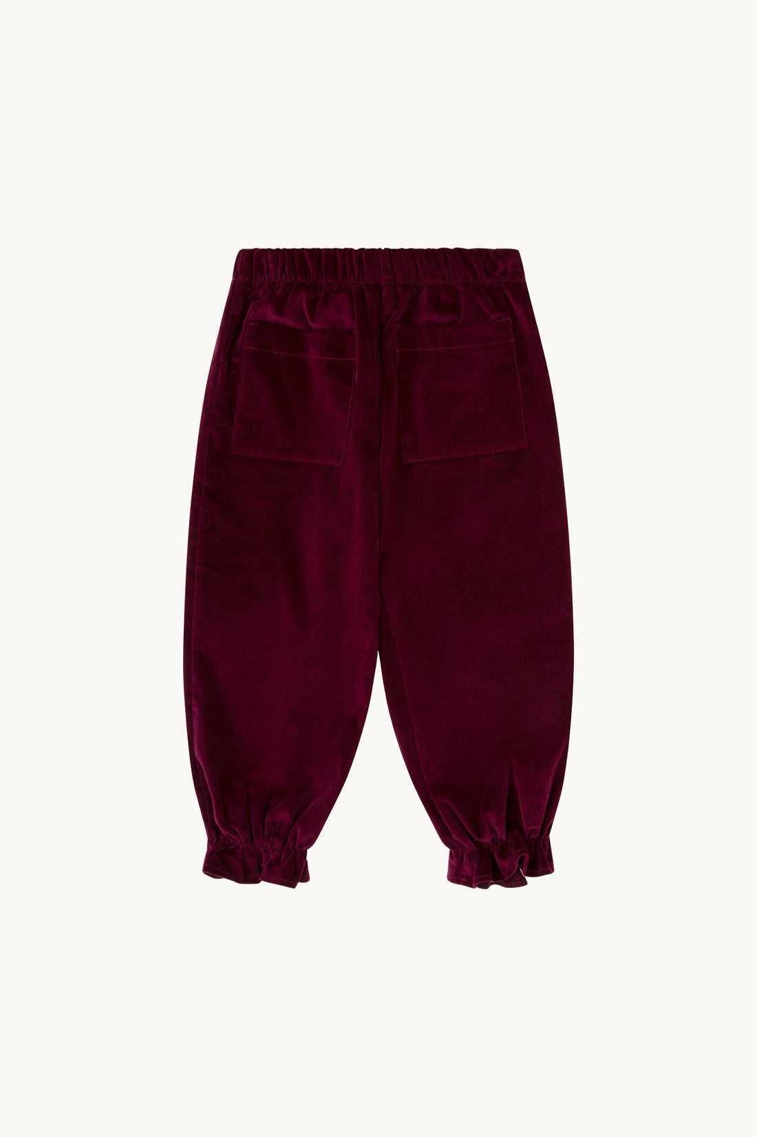 PANTALÓN ADELLE TERCIOPELO BORGOÑA