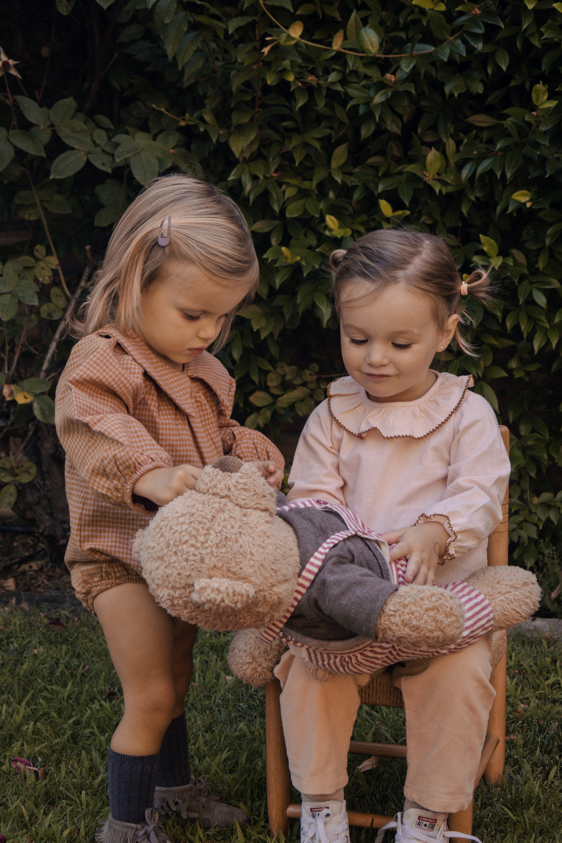 BLUSA BEBÉ ROSA EMPOLVADO