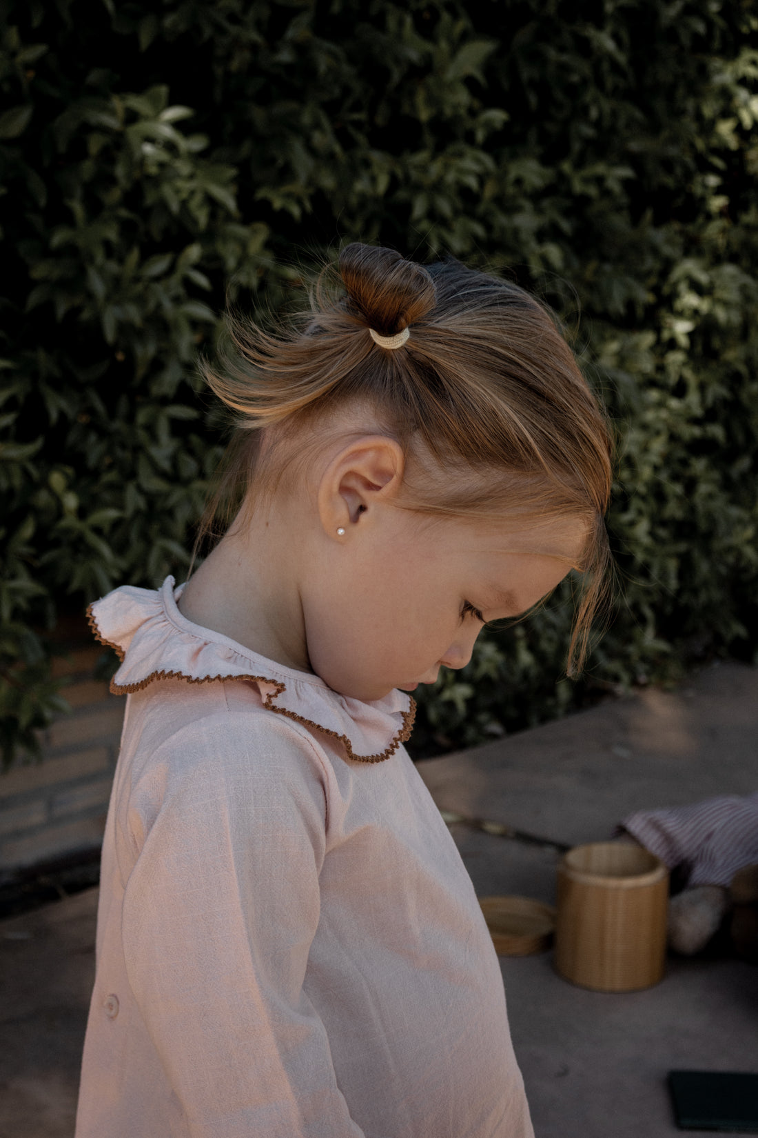 BLUSA BEBÉ ROSA EMPOLVADO
